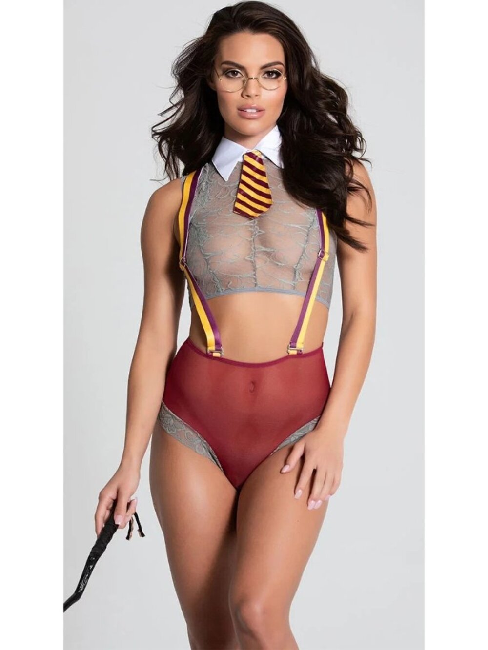 NWT Yandy Brave Magical Student Fantasy Lingerie Costume SZ Small Makeup